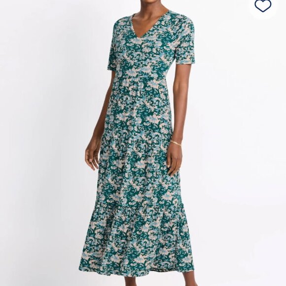 Gilli Dresses & Skirts - Gilli Tau Tier Hem Dress - Green - Size Medium